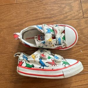 Dinosaur infant converse